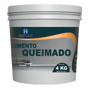Cimento Queimado 4kg - Cinza Elefante Hd Flex Parede Muro