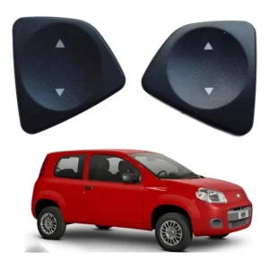 Botão De Vidro Elétrico Novo Uno 2p Ou 4p Ano 2010 A 2021