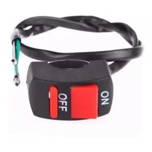 Botão Liga/desliga Interruptor Farol Guidão Moto Universal