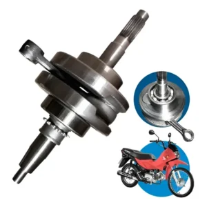 Virabrequim Com Biela Moto Honda Pop 110i Com Rolamento