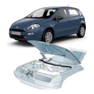 Borracha Guarnição Capô ( Cofre ) Fiat Punto