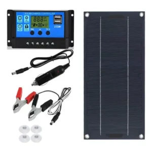 Kit De Painel Solar De 600w E Controlador Solar 100a
