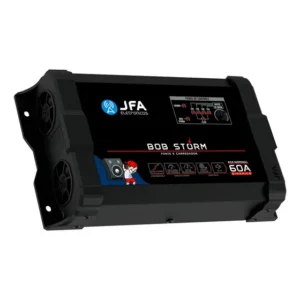 Fonte Automotiva Jfa Storm 60a Bivolt Carregador Fonte Bob Cor Preto