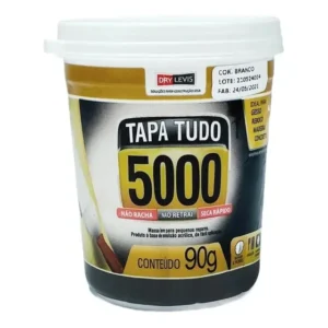 Multimassa Tapa Tudo 5000 Flex Gesso Reparos Madeira 90g