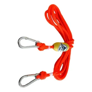 Kit Atracação 5 Metros Corda Mosquetão Jet-ski Barco Caiaque