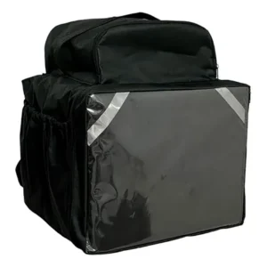 Mochila Bag Motoboy Completa Pizzas Lanches Ifood Preto