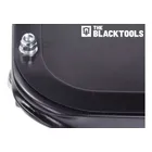 Banqueta Fixa Com Assento Para Mecânico 140kg Com Rodízio Porta Ferramentas Bbm100 The Black Tools Cor Preto - Imagem 5