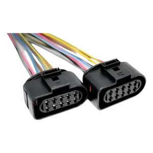 02 Pçs Chicote 10 Vias Farol Gol G3 G4 Fox Polo Golf Parati