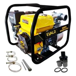 Bomba Motobomba Gasolina 7 Hp Auto Escorvante Alta Vazão Rural Construção Portátil E Leve Evswp20 Evald