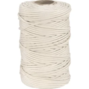 Corda Multifilamento Trançada 6mm x 180m Caminhoneiro Amarrar Carga Branca Vonder