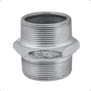 Niple Duplo Galvanizado 2.1/2 Rosca Bsp Conexão Ferro