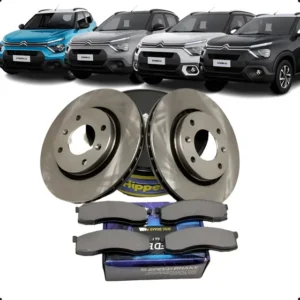 Kit Disco + Pastilha Dianteira C3 Live First Feel 2022/2024