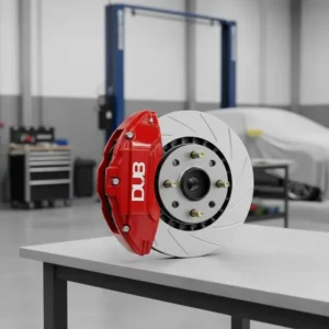 Par Capa Pinça De Freio Dub Vermelha Universal Tuning