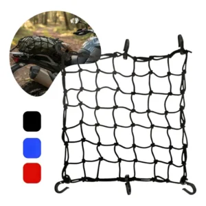 Rede Elástica Para Capacete E Bagageiro Bike Moto G 50 X 50