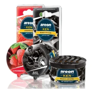 Aromatizador Automotivo Areon Ken Black Crystal Cheirinho Para Carro