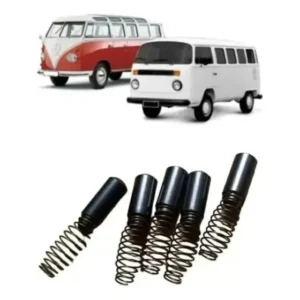 Carvão Da Tampa Do Distribuidor Kombi 5- Peças