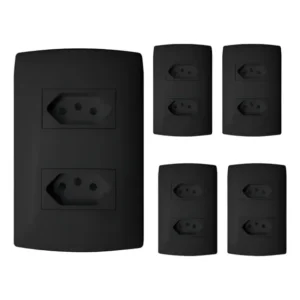 Kit Com 5 Tomadas Duplas De 20 Amperes Blux Home