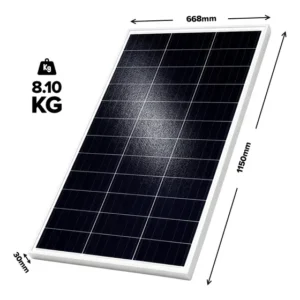 Modulo Solar Osda 155w Oda-155w18m 36 Cells Mono - Preto - 155v - 155v