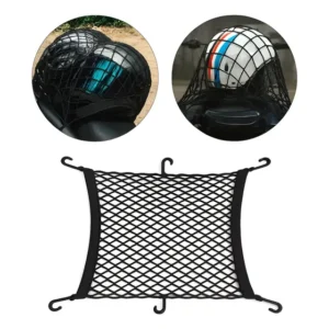 Rede Elastica Aranha P/ Moto Bagageiro Capacete Universal