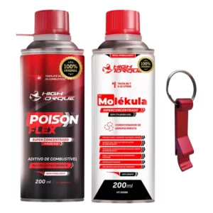 Aditivo Combustível Poison High Torque Flex + Molékula