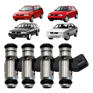 Kit 4 Bicos Injetor Lwp044 Para Gol Parati Polo Saveiro G2/3