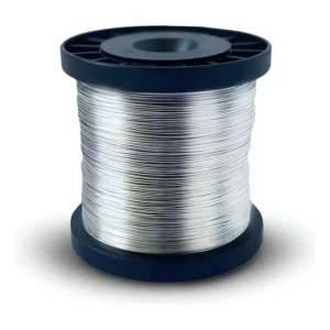 Fio De Aço Inox Rolo Arame Cerca Elétrica 0,45mm 348 Metros