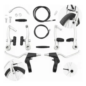 Freio V-brake Bicicleta C/ Manete Alumínio Completo Vast Buy