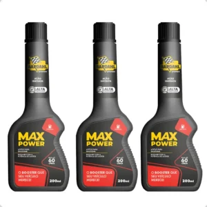 Aditivo Gasolina Bardahl Max Power Original Kit C 3 Unidades