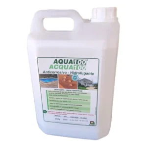 Aqua100 Hidrofugante Anticorrosivo EcolojiT 5 Kg Acabamento Fosco Cor Transparente