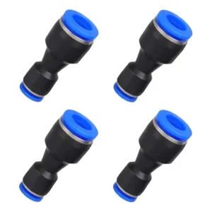 10 Conexões Pneumáticas União Emenda Com Redução 8mm X 6mm
