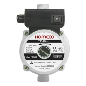 Pressurizador Chuveiro Mini Bomba Komeco Tp 40 Bivolt 127v