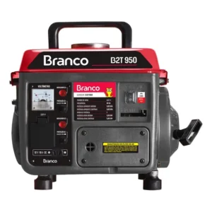 Gerador Branco B2T 950 Portátil 2 Tempos 950W 220V Gasolina Autonomia 8h