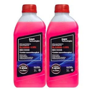 2 Aditivos Radiador Delphi Rosa Concentrado Rl10008