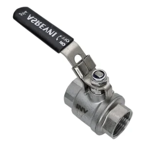 Válvula Bipartida Monobloco Passagem Plena Inox 304 3/4 Pol