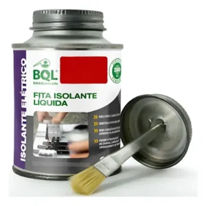 Fita Isolante Líquida Vermelha 225ml Biolub Com Aplicador