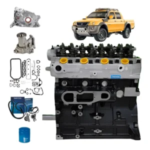 Motor Para Mitsubishi L200 2.5 Novo 0km + Kit Peças