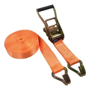 Kit Catraca + Cinta Amarração 5 Toneladas 9 Metros Cor Laranja Rodopecas