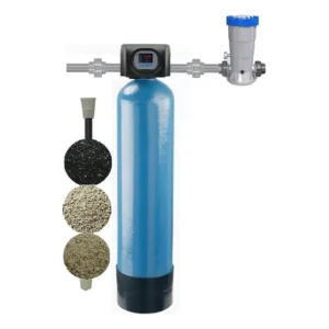 Conjunto Tratamento De Água Residencial Automático 3000l/h Azul