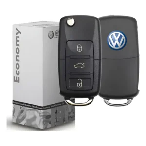 Chave Canivete Carcaça Volks Gol G4 G5 Fox Polo Golf Vw 3bts