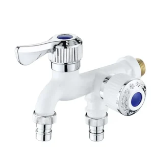 Torneira Náutica Dupla Saída Pia Resistente Calor