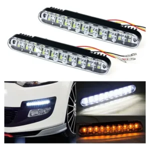 111 Acessórios Para Carro 3d: 2 Luzes De Circulação Led Za