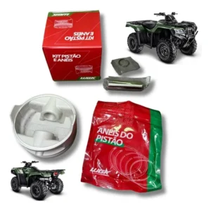 Kit Pistão Reforçado Quadriciclo Honda Fourtrax 420 0,50 Wgk