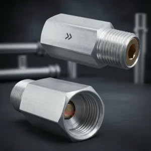 Válvula De Retenção Pneumática M/f 1/4 Bsp P/ Suspensão A Ar