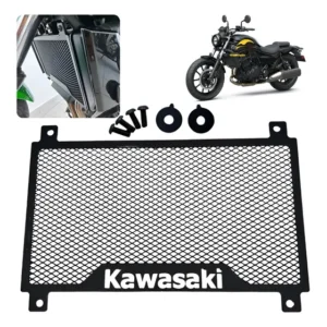 Protetor Radiador Grade Tela Kawasaki Em Aço Proteção