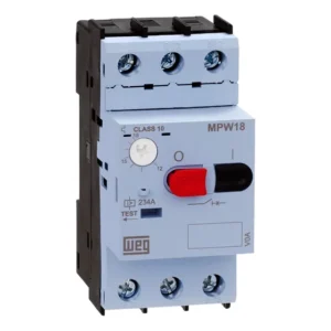 Disjuntor Motor Tripolar Mpw - Weg Mpw18-3-d063 4-6,3 A Azul