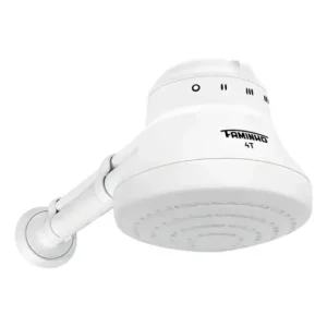 Chuveiro Elétrico Faminho 4T Branco 127V 5400W C/Cano 33 Cm