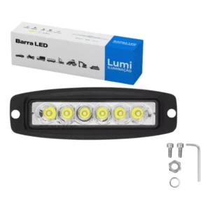 Refletor Iluminação 12/24v 18w Trailer, Caminhão