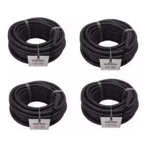 Kit Tubo Espaguete Corrugado Anti Chamas 4,5 7,5 9,5 19mm