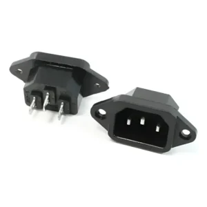 Ficha RCA Macho ZX Plástico 10 Unidades Modelo AS-02 para Painéis Elétricos