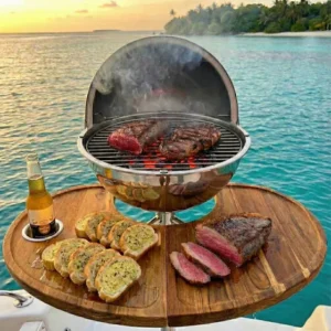 Churrasqueira Inox Náutica Pt-350-72 Lancha